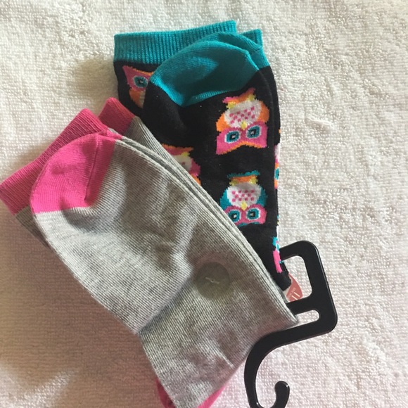NWT SO 2 pack owl socks - Picture 3 of 6
